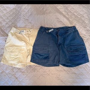 Vintage Columbia Fishing/Hiking/Outdoors Shorts - 2 Pairs